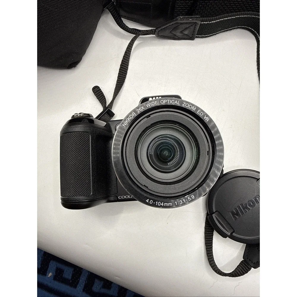Nikon Coolpix L810 Optical Zoom Compact Digital Camera 4parts  (untested) W/ Bag